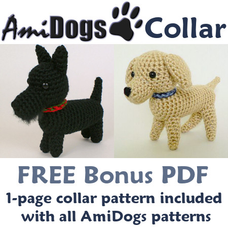 AmiDogs CUSTOM SET (pick any 3) amigurumi crochet patterns - Click Image to Close