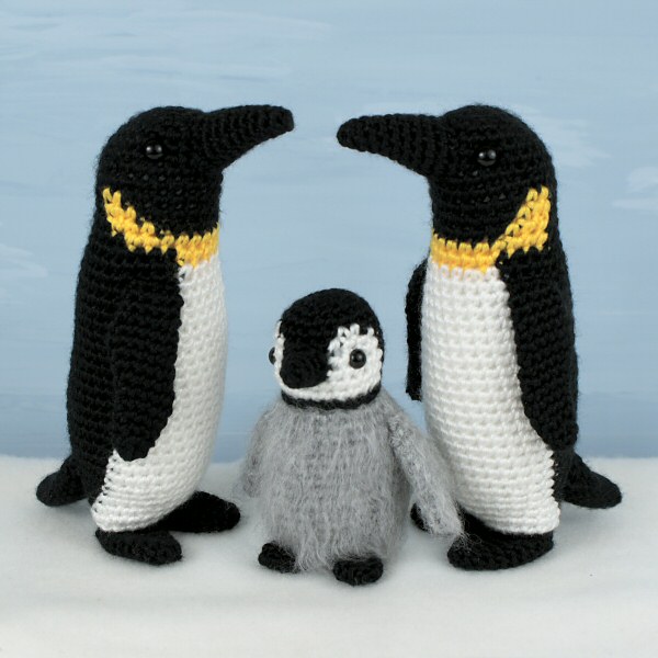 Cute Crochet pinguin , Stuffed Animals, Stuffed Toys, Crochet