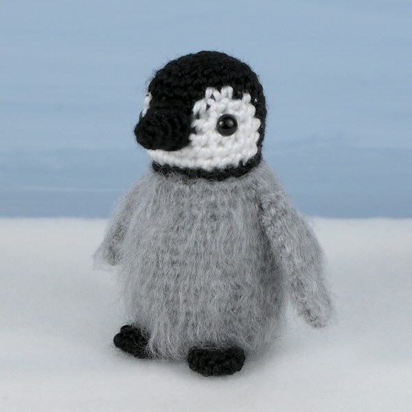 (image for) Emperor Penguin Family amigurumi crochet patterns (adult & baby) - Click Image to Close