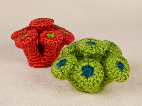 (image for) Coral Reef Collections 1 & 2: EIGHT realistic crochet patterns - Click Image to Close