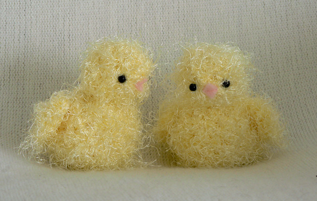 Fuzzy Bunny & Chick amigurumi crochet pattern - Click Image to Close