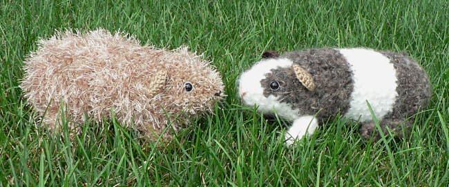 Fuzzy Guinea Pig amigurumi crochet pattern - Click Image to Close