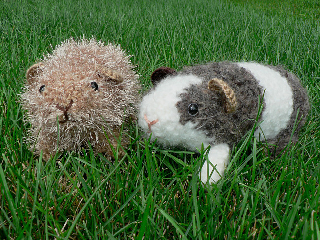 Fuzzy Guinea Pig amigurumi crochet pattern - Click Image to Close