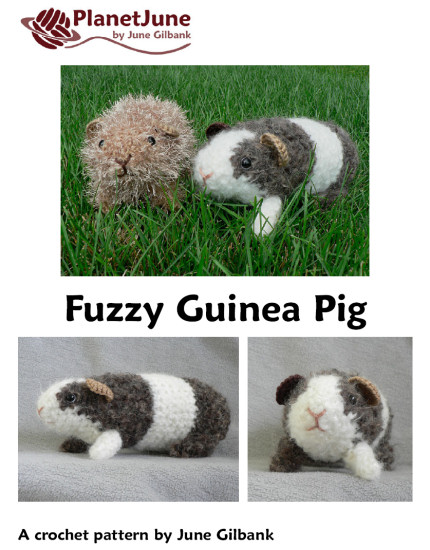 Fuzzy Guinea Pig amigurumi crochet pattern - Click Image to Close