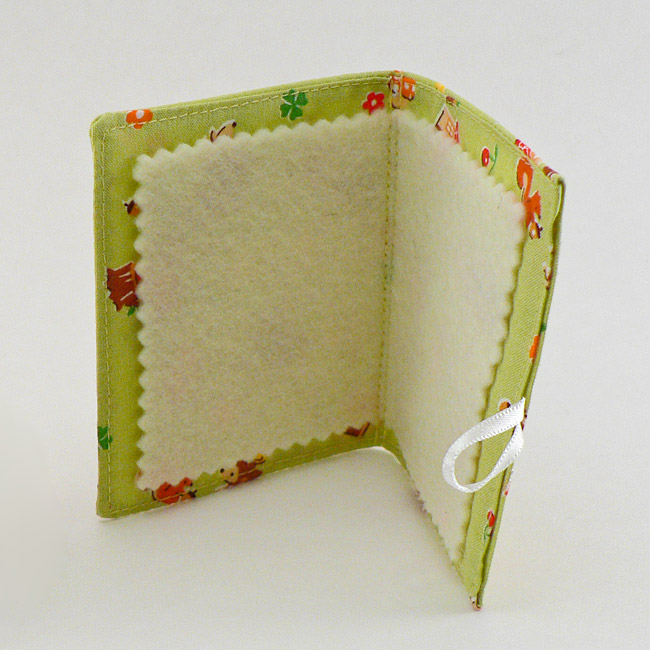 Fabric and Felt Needlebook DONATIONWARE sewing tutorial - Click Image to Close