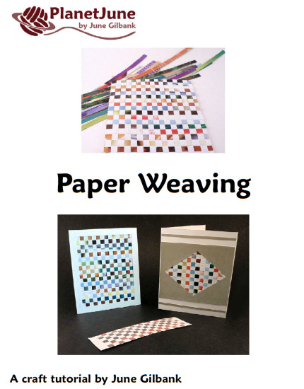 Paper Weaving DONATIONWARE origami craft tutorial - Click Image to Close