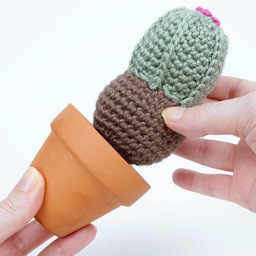 (image for) Soil Ball for 'planting' Crocheted Plants DONATIONWARE tutorial - Click Image to Close