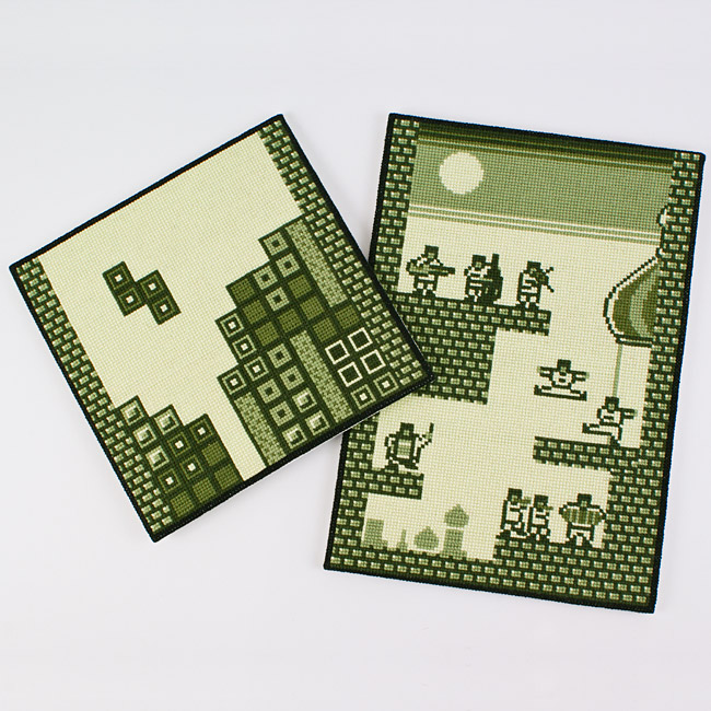 (image for) Classic Tetris - two DONATIONWARE cross stitch patterns - Click Image to Close