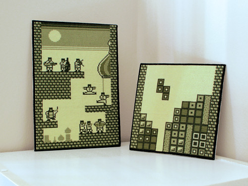 Classic Tetris - two DONATIONWARE cross stitch patterns - Click Image to Close
