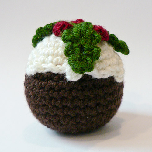 (image for) Christmas Pudding DONATIONWARE crochet pattern - Click Image to Close