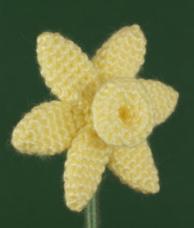 (image for) Daffodils DONATIONWARE flower crochet pattern - Click Image to Close