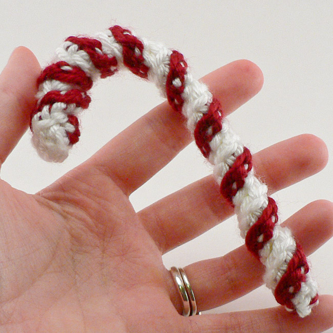 Candy Cane DONATIONWARE crochet pattern - Click Image to Close