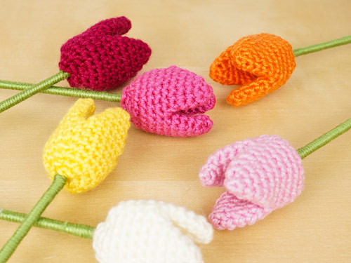 Tulips DONATIONWARE crochet pattern - Click Image to Close