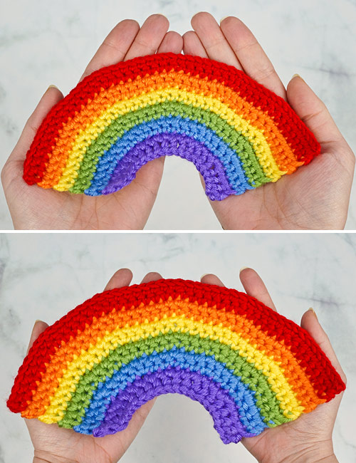 (image for) Happy Rainbows DONATIONWARE crochet pattern - Click Image to Close