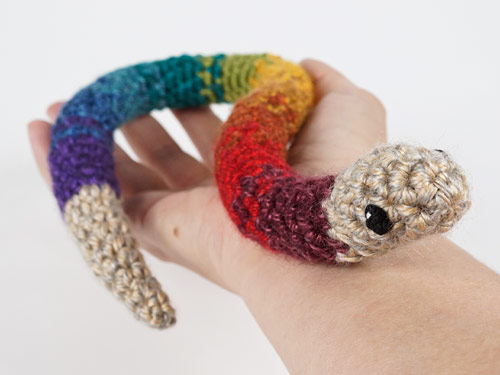 Baby Snake DONATIONWARE crochet pattern - Click Image to Close