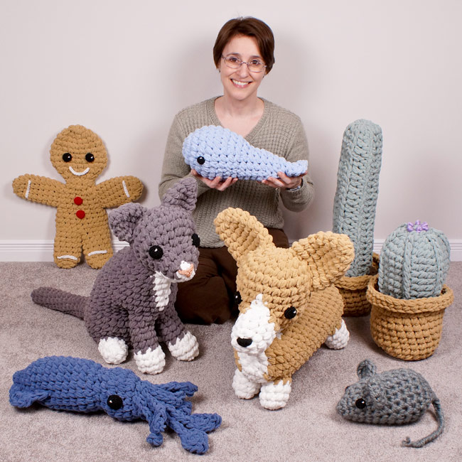 (image for) The Complete Guide to Giant Amigurumi - a crochet ebook by June Gilbank - Click Image to Close