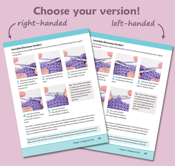 (image for) The Essential Guide to Amigurumi: Crochet Toy Techniques from Basics to Advanced: right-handed/left-handed ebook by June Gilbank - Click Image to Close