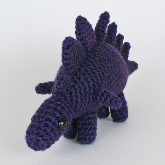 (image for) Kentrosaurus amigurumi dinosaur EXPANSION PACK crochet pattern - Click Image to Close