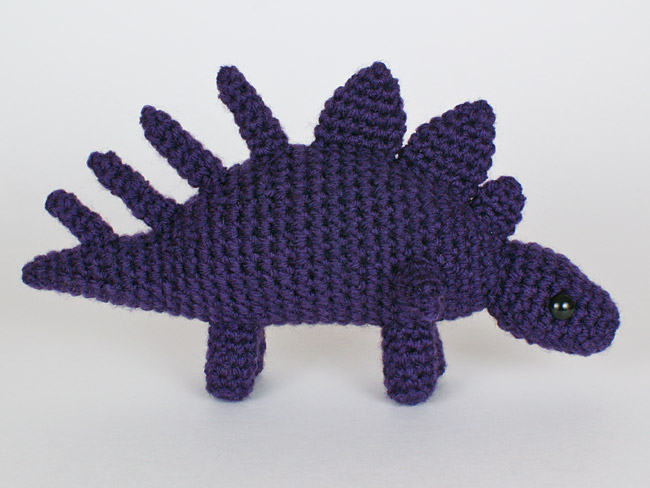(image for) Kentrosaurus amigurumi dinosaur EXPANSION PACK crochet pattern - Click Image to Close