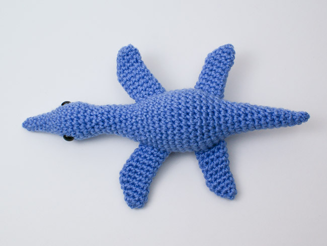 (image for) Kronosaurus amigurumi dinosaur EXPANSION PACK crochet pattern - Click Image to Close