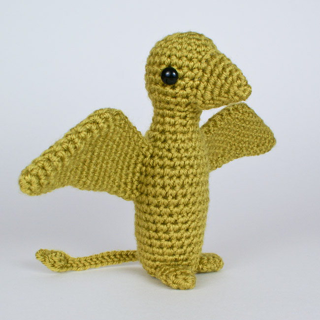 Dimorphodon amigurumi dinosaur EXPANSION PACK crochet pattern - Click Image to Close