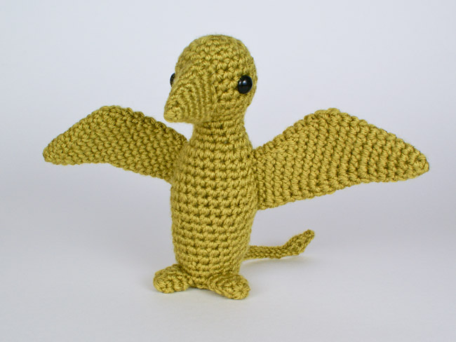 Dimorphodon amigurumi dinosaur EXPANSION PACK crochet pattern - Click Image to Close