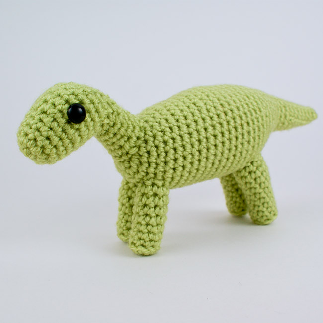 (image for) Iguanodon amigurumi dinosaur EXPANSION PACK crochet pattern - Click Image to Close