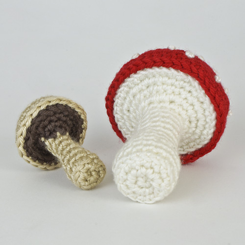 (image for) Mushroom Variations EXPANSION PACK crochet pattern - Click Image to Close