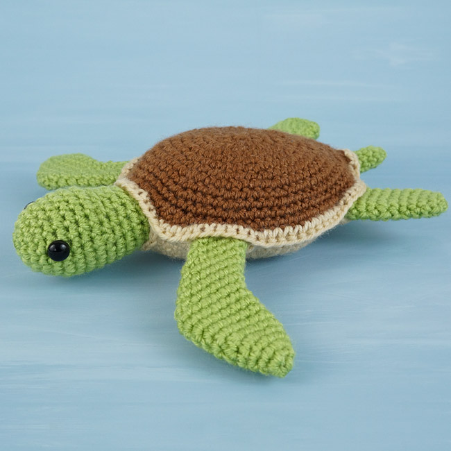 Simple-Shell Sea Turtle EXPANSION PACK crochet pattern - Click Image to Close