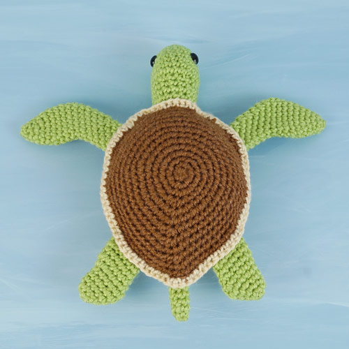 (image for) Simple-Shell Sea Turtle EXPANSION PACK crochet pattern - Click Image to Close