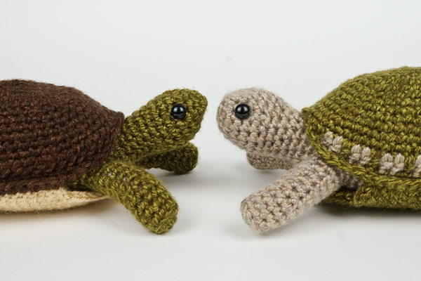 Simple-Shell Tortoise, Turtle & Terrapin EXPANSION PACK crochet pattern - Click Image to Close