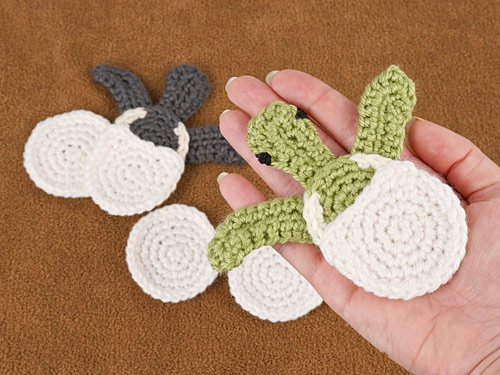 Baby Sea Turtle Hatchlings applique EXPANSION PACK crochet pattern - Click Image to Close