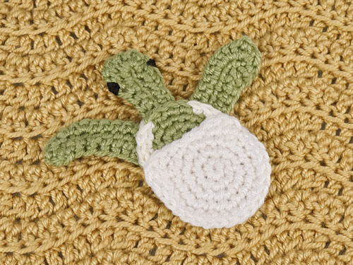 (image for) Baby Sea Turtle Hatchlings applique EXPANSION PACK crochet pattern - Click Image to Close