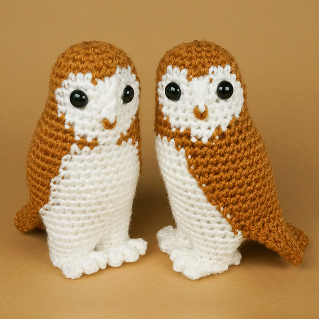 (image for) Barn Owl EXPANSION PACK crochet pattern - Click Image to Close