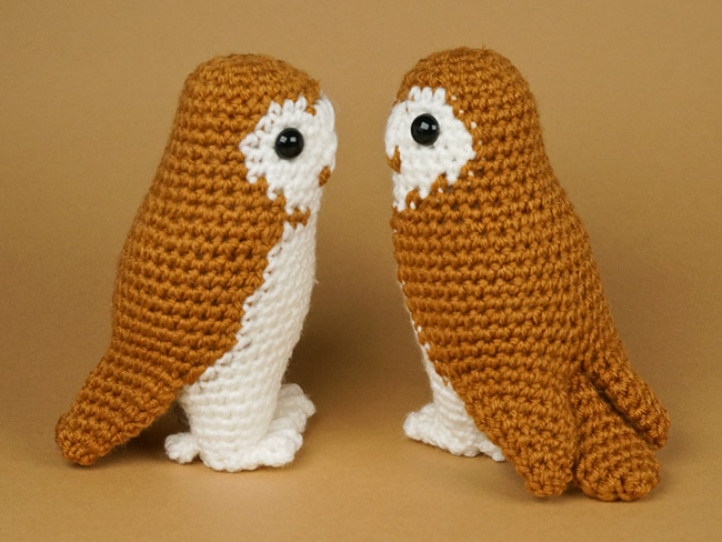 (image for) Barn Owl EXPANSION PACK crochet pattern - Click Image to Close