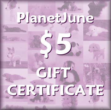 $5 PlanetJune Gift Certificate - Click Image to Close