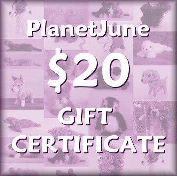$20 PlanetJune Gift Certificate - Click Image to Close