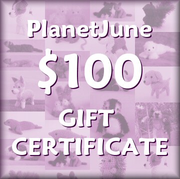 $100 PlanetJune Gift Certificate - Click Image to Close