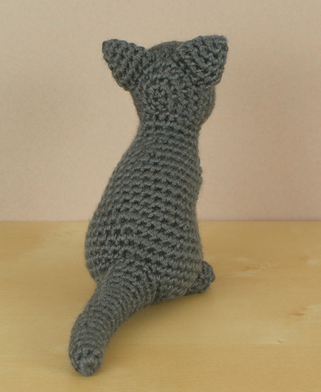 AmiCats Single-Coloured Cat amigurumi crochet pattern - Click Image to Close
