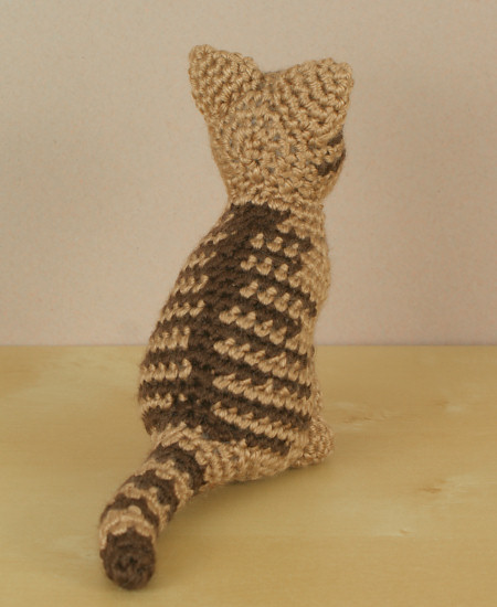 (image for) AmiCats Tabby Cat amigurumi crochet pattern - Click Image to Close