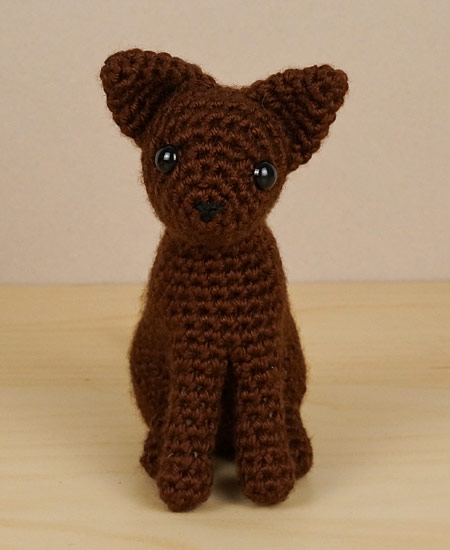 (image for) AmiCats Burmese Cat amigurumi crochet pattern - Click Image to Close