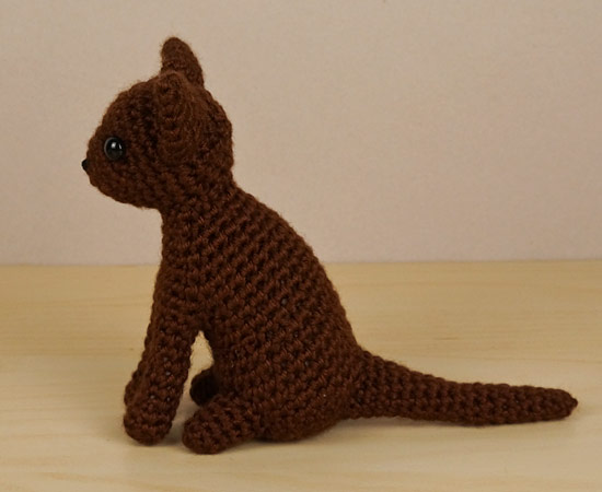 (image for) AmiCats Burmese Cat amigurumi crochet pattern - Click Image to Close