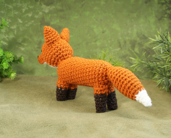 Red Fox amigurumi crochet pattern - Click Image to Close