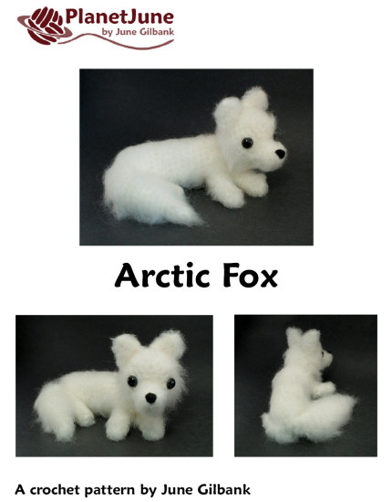 Arctic Fox amigurumi crochet pattern - Click Image to Close