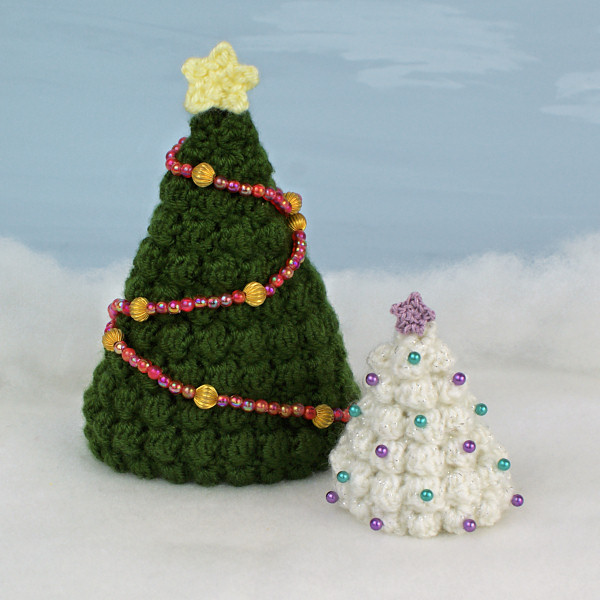 (image for) Christmas Trees Set 1 crochet pattern - Click Image to Close