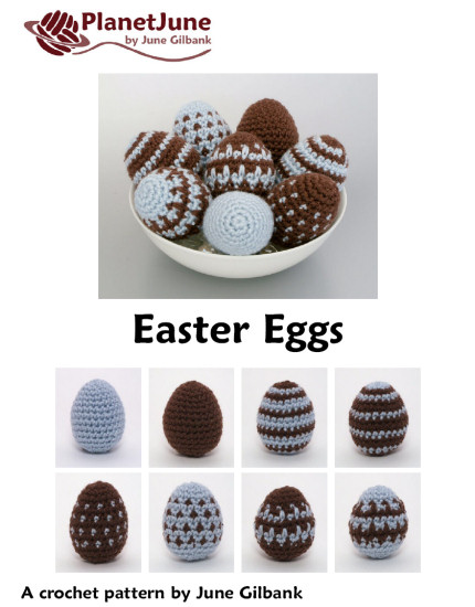 (image for) Easter Eggs amigurumi crochet pattern - Click Image to Close