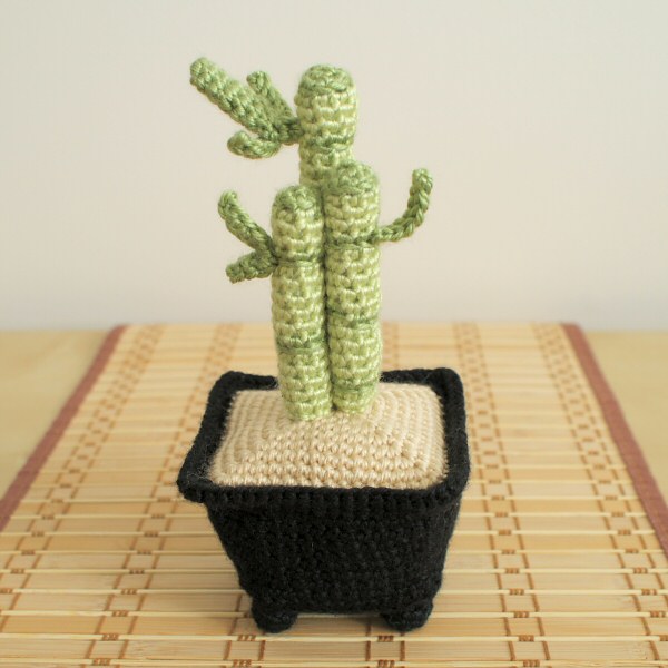 (image for) Lucky Bamboo crochet pattern - Click Image to Close