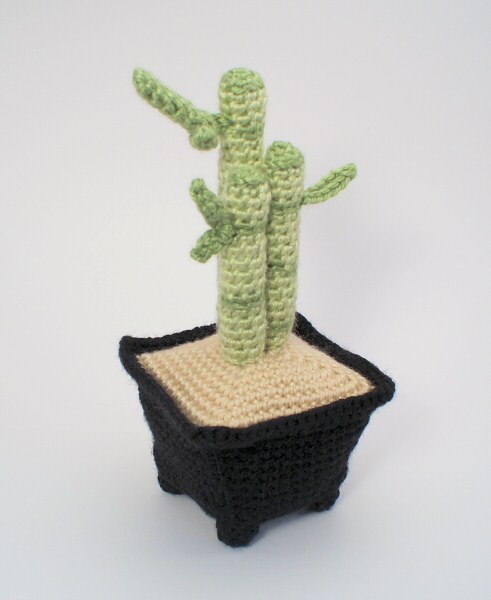 (image for) Lucky Bamboo crochet pattern - Click Image to Close