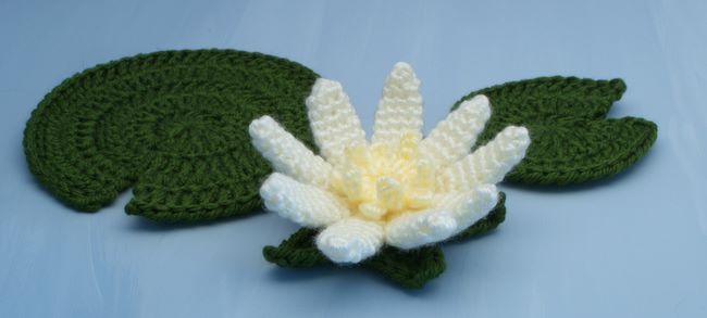(image for) Water Lily crochet pattern - Click Image to Close