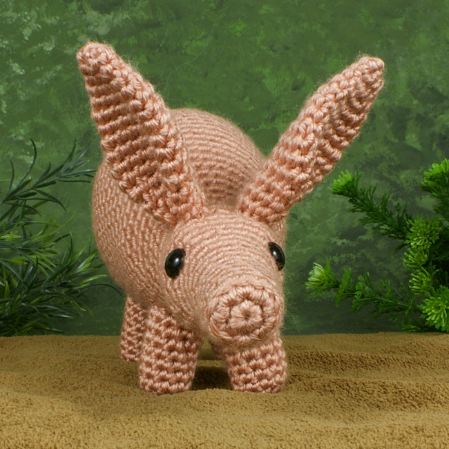 Aardvark amigurumi crochet pattern - Click Image to Close